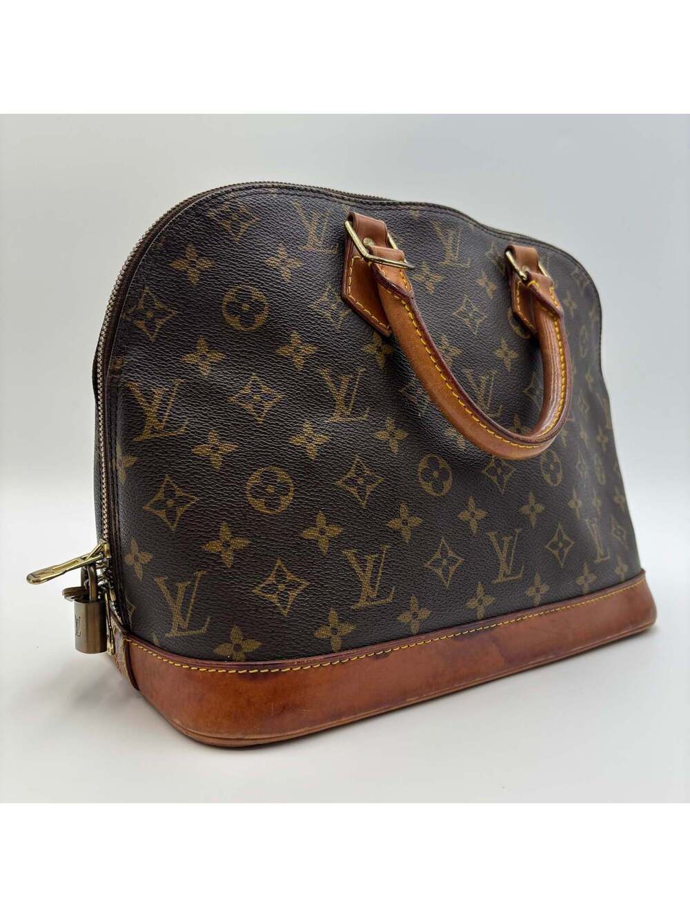 Louis Vuitton Alma PM Monogram Canvas Handbag 1997 - Picture 2 of 9